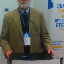 Colin Williams speaks at Federal Union of European Nationalities Annual Conference