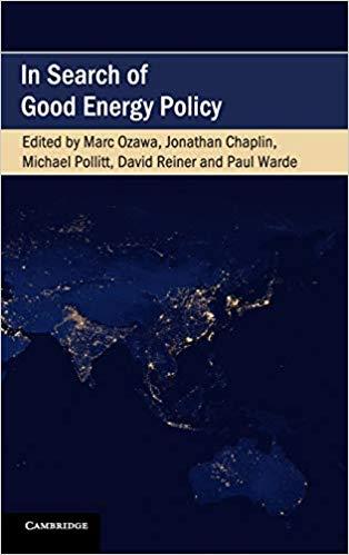 Vlado Kmec's contribution published in CUP volume on Energy Policy